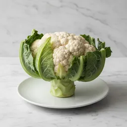 Cauliflower Stem And Leaves