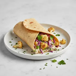 Cauliflower Wrap (homemade)