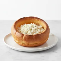 Yorkshire Pudding With Riced Cauliflower