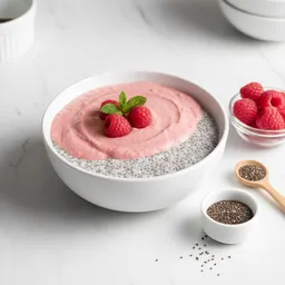 Chia Pudding With Fruit Mousse