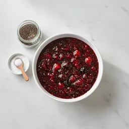 Chia Seed Jam (fruit, Chia Seeds, Stevia)