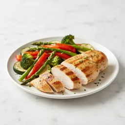 Lean Chicken Breast With Non-starchy Roasted Vegetables