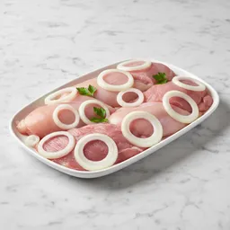 Chicken And Turkey With Onions