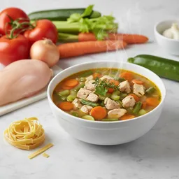 Low-fat Chicken And Vegetable Soup