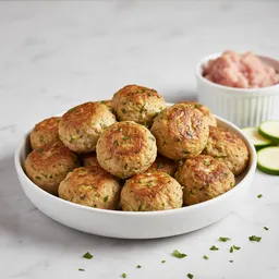 Ground Chicken And Zucchini Meatballs (baked)