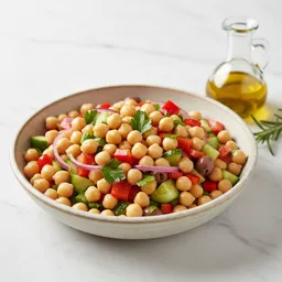 Chickpea Salad (chickpeas, Olive Oil, Vegetables)