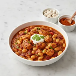 Chili Chicken With White Beans