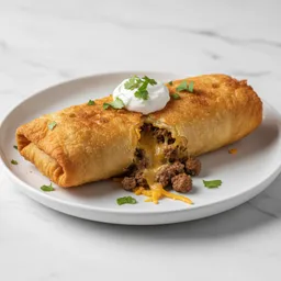 Beef And Cheese Chimichanga