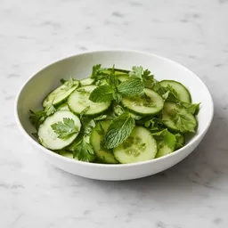 Cucumber, Parsley, And Mint Salad