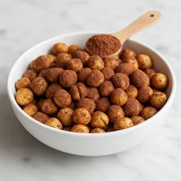 Crunchy Roasted Chickpeas With Unsweetened Cocoa Powder