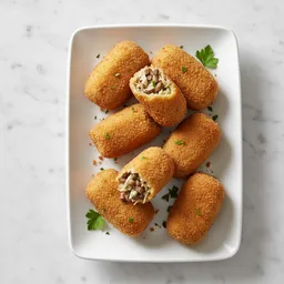 Mushroom And Cabbage Croquette