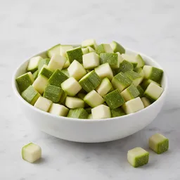 Fresh Zucchini, Diced