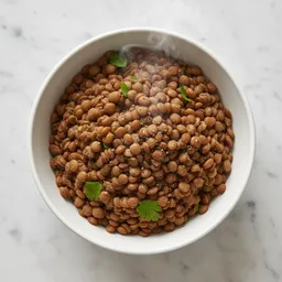 Cooked Lentils (from Dried, Soaked And Boiled)
