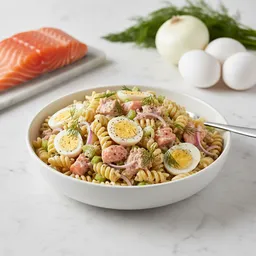 Egg And Fish Pasta Salad