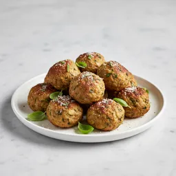 Baked Eggplant Meatballs