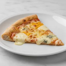4 Cheese Pizza Slice