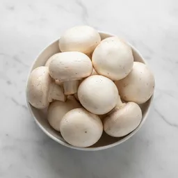 Fresh White Mushrooms