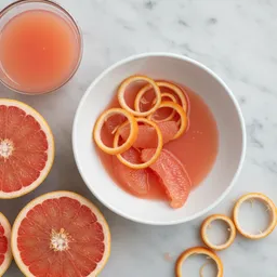 Grapefruit Peel And Juice