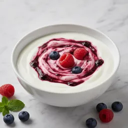 Yogurt Cream With Natural Fruit Puree