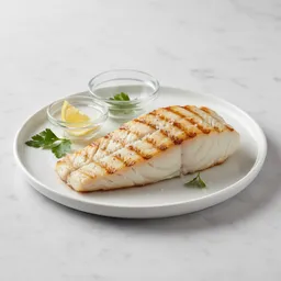 Lean White Fish, Grilled, No Breading, Low Salt
