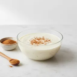 Half Milk Half Cream With Cinnamon (no Sugar)