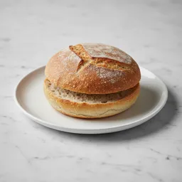 Hamburger Bun With Sourdough