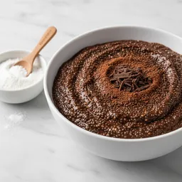 Chia Seed Chocolate Pudding (with Stevia/monk Fruit)