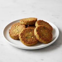 Falafel (whole Chickpea Patty, Baked Or Pan-cooked)