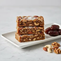 Homemade Nut And Date Bar