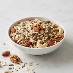 Raw Nuts, Seeds, And Whole Grains Mix (no Added Sweeteners)