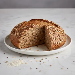 Homemade Whole Grain And Seed Bread (no Added Sugar Or Preservatives)