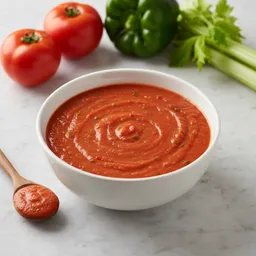 Blended Sauce Of Fresh Tomatoes And Non-starchy Vegetables