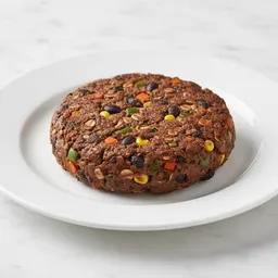 Black Bean, Oat, And Vegetable Burger Patty (no Bun)