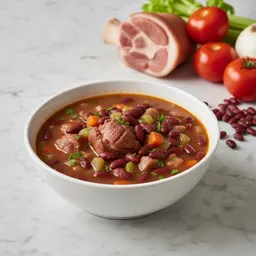 Kidney Beans Soup With Pork Knuckle