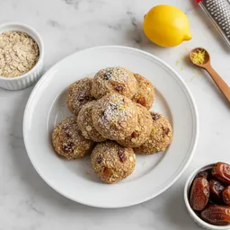 No-bake Oat, Date, And Lemon Bites