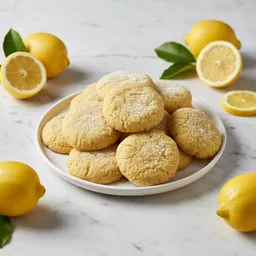 Lemon Shortbread Cookies