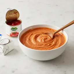 Tomato Paste And Coconut Milk Mixture