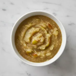 Fresh Pear With Skin, Mashed