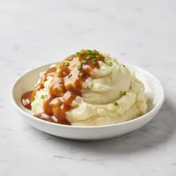 Mashed Potatoes With Gravy