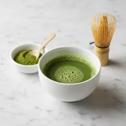 Matcha Green Tea (powdered, Whisked With Water, Unsweetened)