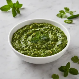 Fresh Mint-coriander Chutney (no Sugar)
