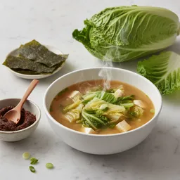 Miso Soup With Cabbage