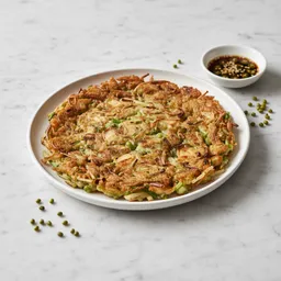 Mung Bean Pancake (savory)