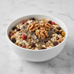 Muesli With Chia Seeds And Walnuts