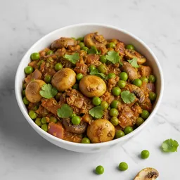 Mushroom Peas Sabji