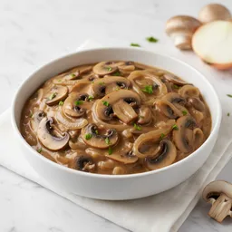 Mushroom And Onion Sauce (no Flour)