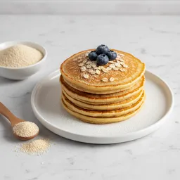 Oat Bran Pancakes (no Added Sugar)