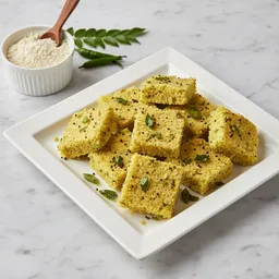 Oats And Chickpea Flour Dhokla