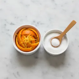 Fresh Orange Peel With Natural Non-glycemic Sweetener