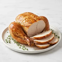 Lean Turkey Breast Baked Without Added Sauces Or Marinades